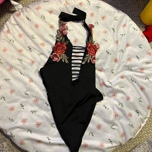 Black bodysuit xl